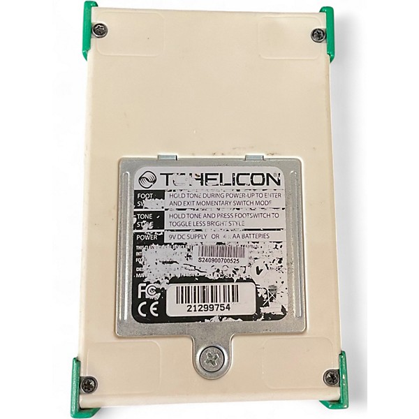 Used TC Helicon duplicator Effect Pedal