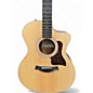 Used Taylor 214CE Natural Acoustic Electric Guitar