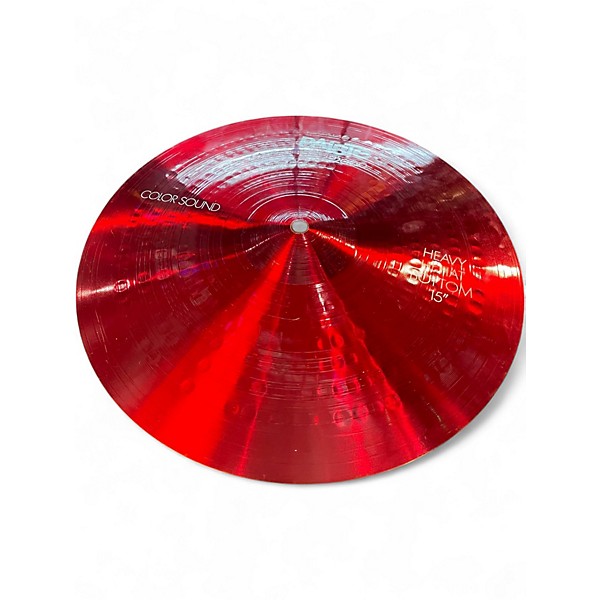 Used Paiste 15in 2000 Series Colorsound Hi Hat Bottom Cymbal