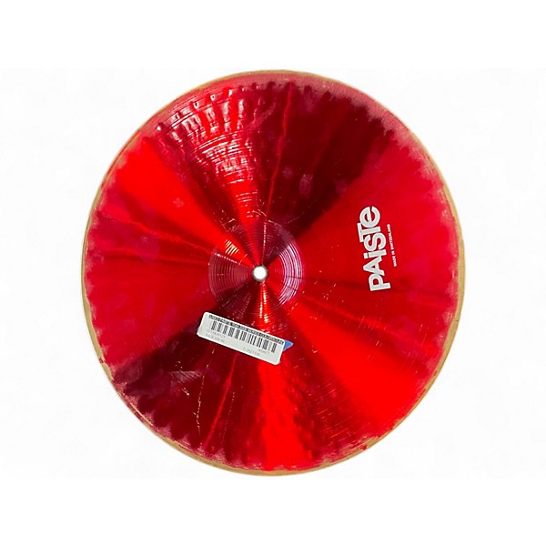 Used Paiste 15in 2000 Series Colorsound Hi Hat Top Cymbal