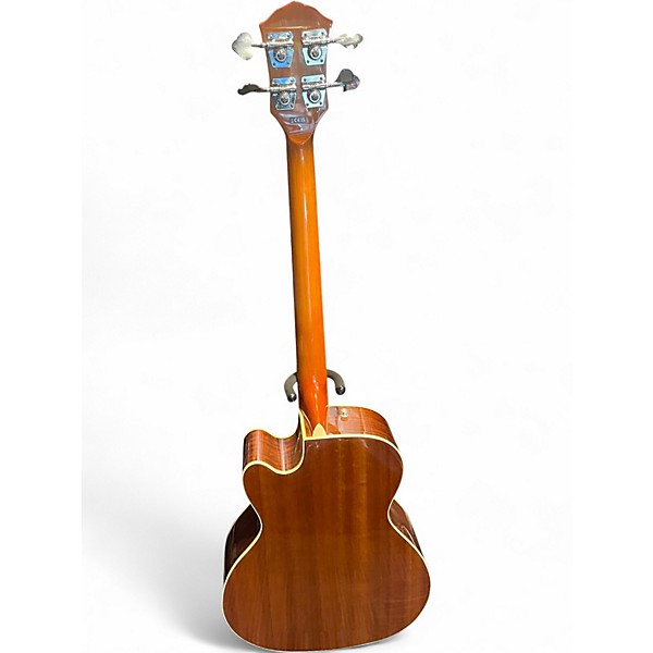 Used Fender FA450CE 3 Tone Sunburst Acoustic Bass Guitar