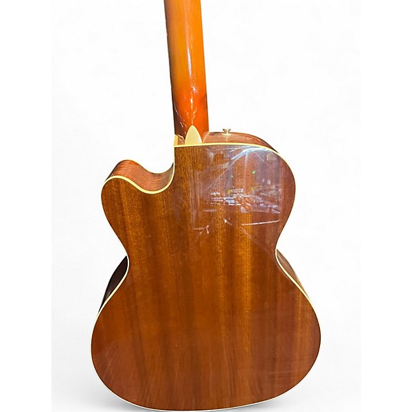 Used Fender FA450CE 3 Tone Sunburst Acoustic Bass Guitar