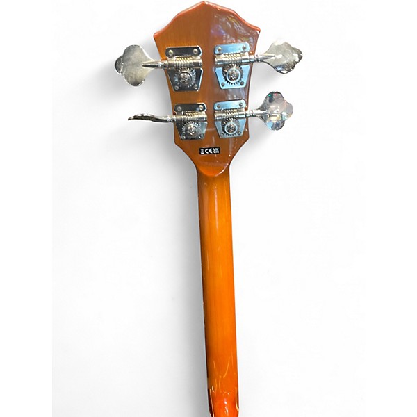 Used Fender FA450CE 3 Tone Sunburst Acoustic Bass Guitar