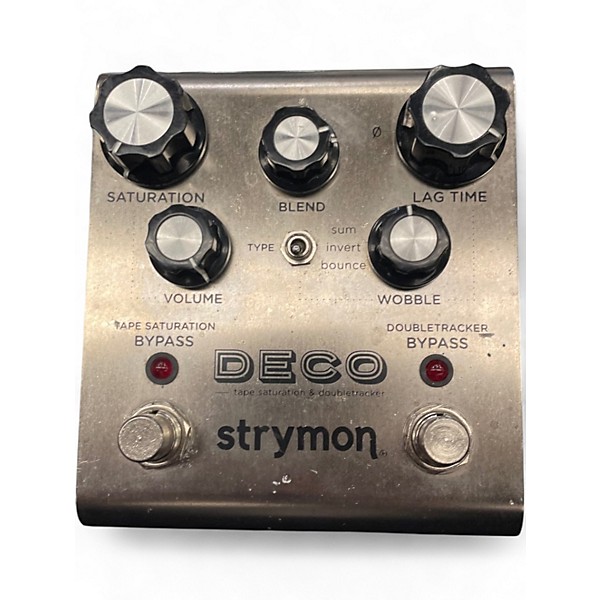 Used Strymon Deco Tape Saturation and Doubletracker Delay Effect Pedal