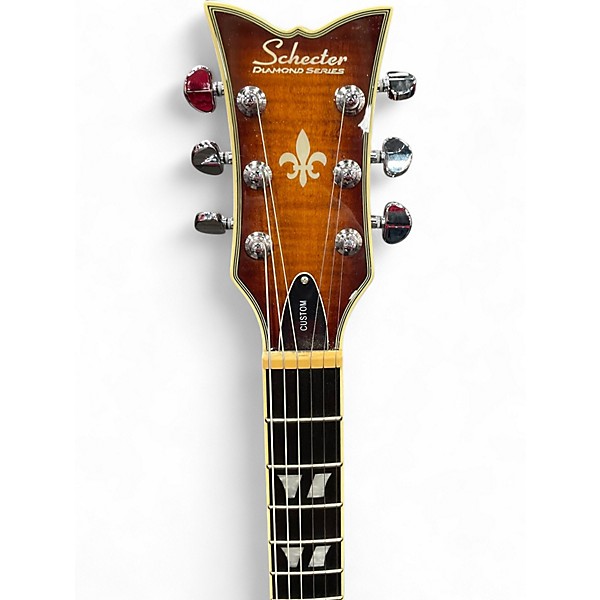 Used Schecter Guitar Research Tempest Custom FADED VINTAGE SUNBURST Solid Body Electric Guitar