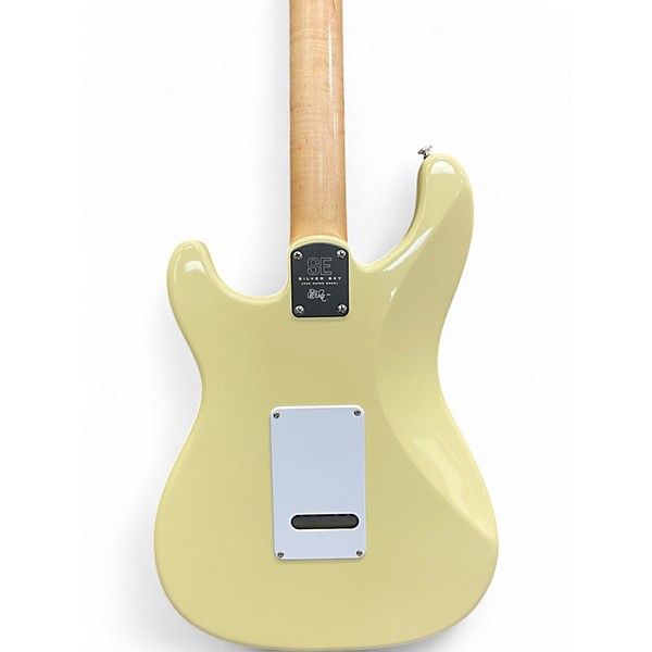 Used PRS SE Silver Sky MOON WHITE Solid Body Electric Guitar