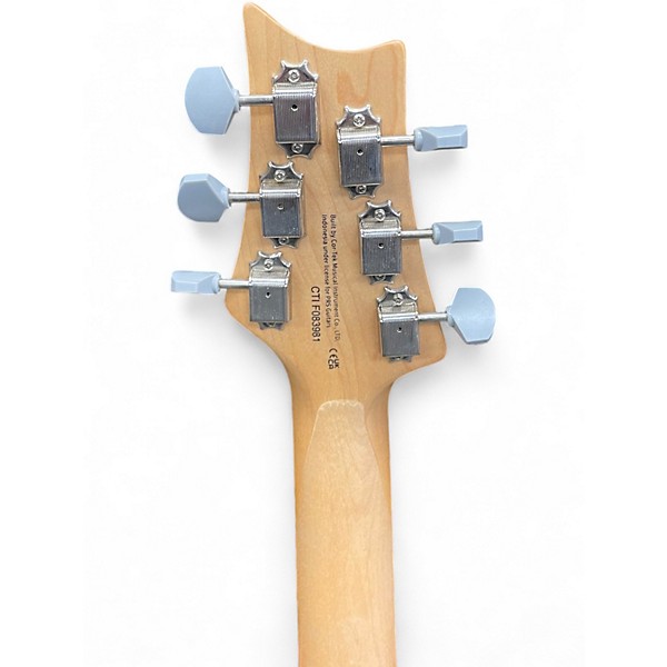 Used PRS SE Silver Sky MOON WHITE Solid Body Electric Guitar