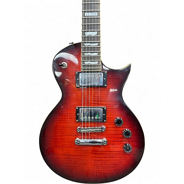 Used ESP LTD EC-256 Trans Red Solid Body Electric Guitar
