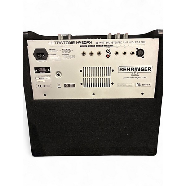 Used Behringer Ultratone K450fx Keyboard Amp