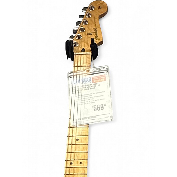 Used 2019 Fender Player Stratocaster HSS Plus Top Blue Burst Solid Body Electric Guitar