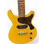 Used Tokai Love Rock Les Paul Junior DC TV Yellow Solid Body Electric Guitar