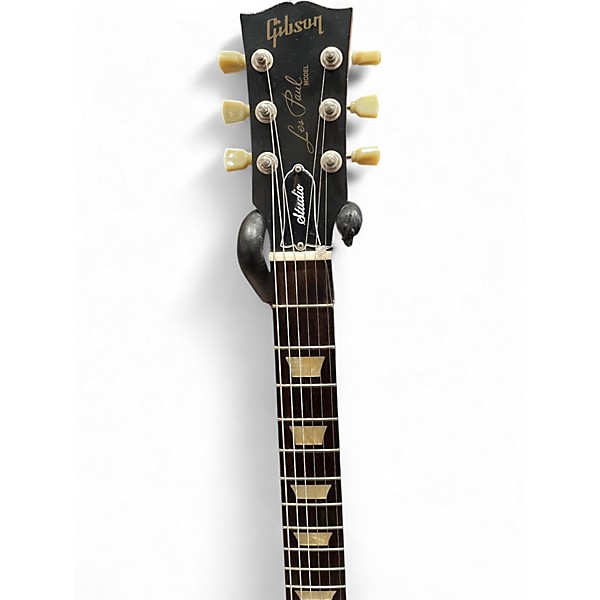 Used Gibson Les Paul Studio Worn Brown Solid Body Electric Guitar