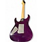 Used 2021 Schecter Guitar Research Sunset Classic II Floyd Rose VIOLET ICE Solid Body Electric Guitar