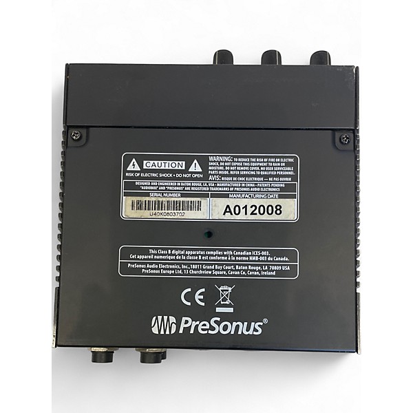 Used PreSonus Audiobox USB Audio Interface