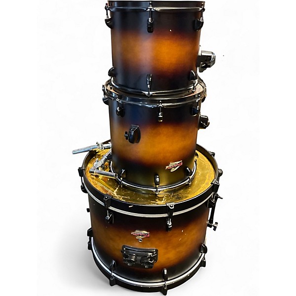 Used Trixon 5 Piece "C" SERIES 2 Tone Sunburst Drum Kit