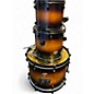 Used Trixon 5 Piece "C" SERIES 2 Tone Sunburst Drum Kit