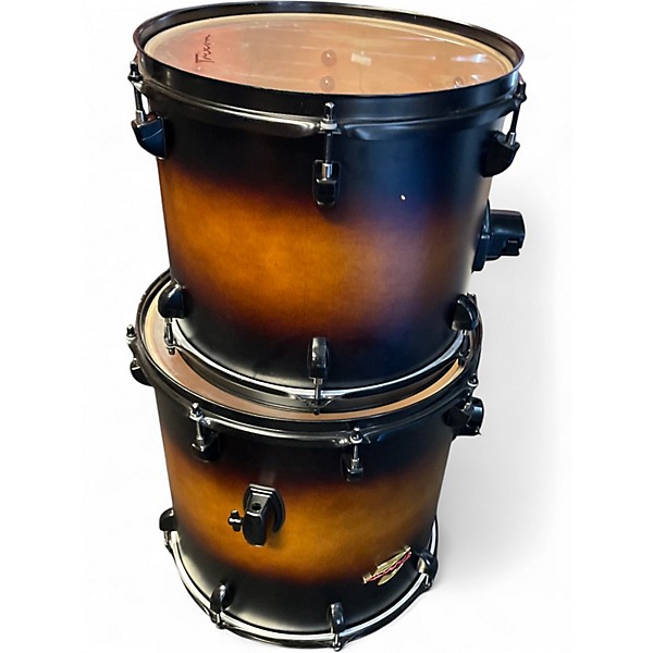 Used Trixon 5 Piece "C" SERIES 2 Tone Sunburst Drum Kit