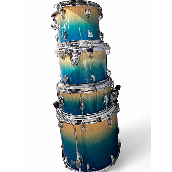 Used 2020s TAMA 5 Piece Superstar Sapphire Blue Trans Drum Kit