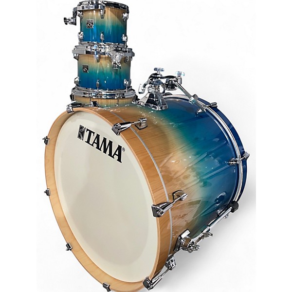 Used 2020s TAMA 5 Piece Superstar Sapphire Blue Trans Drum Kit