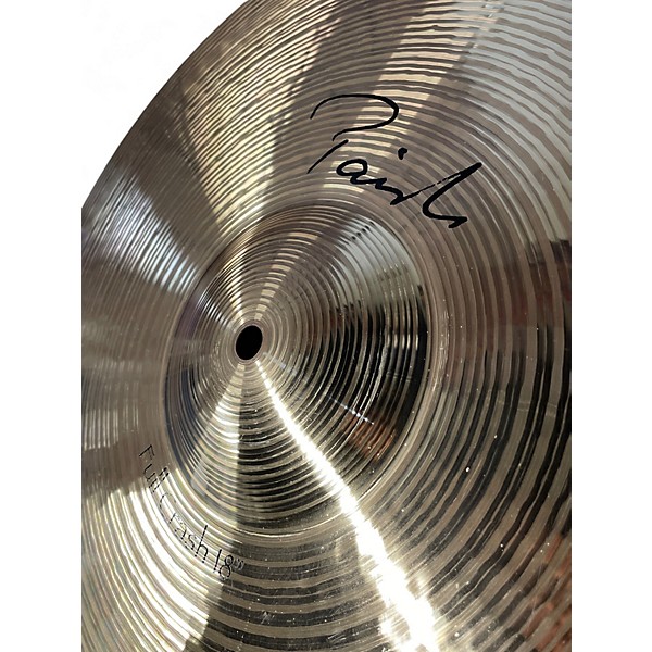 Used 2024 Paiste 18in Signature Full Crash Cymbal