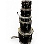 Used Pearl 5 Piece Export Black Drum Kit