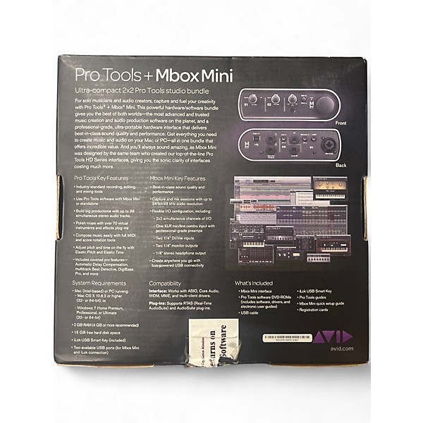 Used Avid Mbox Mini Audio Interface