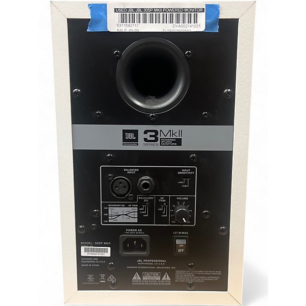 Used JBL JBL 305P MKII Powered Monitor Powered Monitor