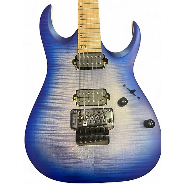 Used Ibanez RGA42FM Blue Solid Body Electric Guitar