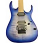 Used Ibanez RGA42FM Blue Solid Body Electric Guitar