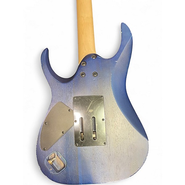 Used Ibanez RGA42FM Blue Solid Body Electric Guitar