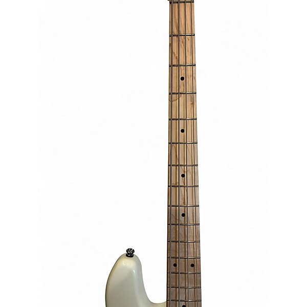 Used Squier Affinity Jazz Bass Olympic White Electric Bass Guitar