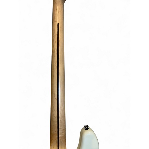 Used Squier Affinity Jazz Bass Olympic White Electric Bass Guitar