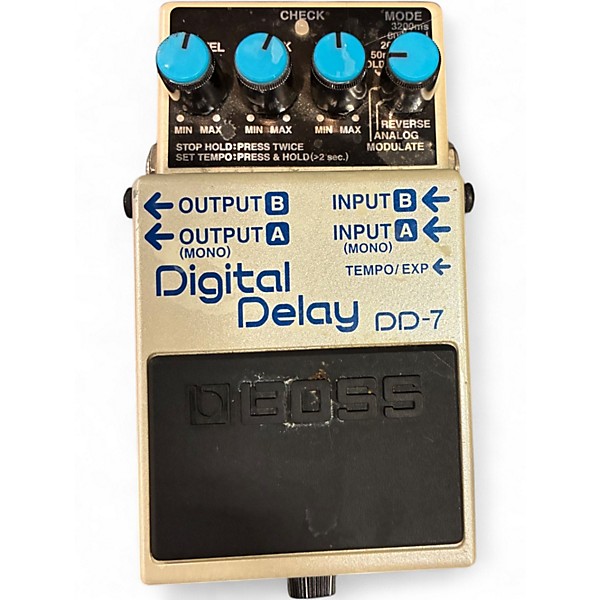 Used BOSS DD7 Digital Delay Effect Pedal