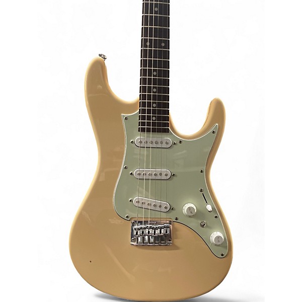 Used Ibanez  AZ Essentials Electric Guitar Ivory Antique Ivory Solid Body Electric Guitar