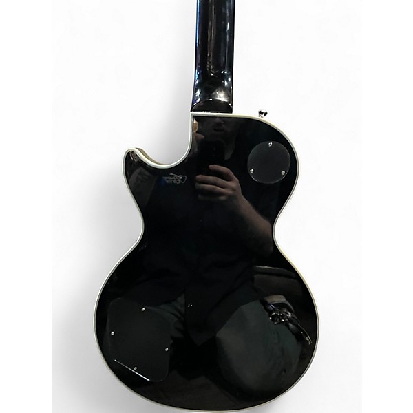 Used Epiphone Les Paul Custom Silverburst Solid Body Electric Guitar