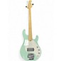 Used Sterling by Music Man stingray 5 Seafoam Green Electric Bass Guitar thumbnail