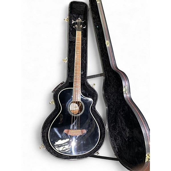 Used Breedlove BC25 Black Acoustic Bass Guitar