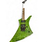 Used Jackson kexq Trans Green Solid Body Electric Guitar thumbnail