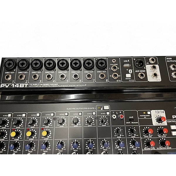 Used Peavey PV14BT Unpowered Mixer