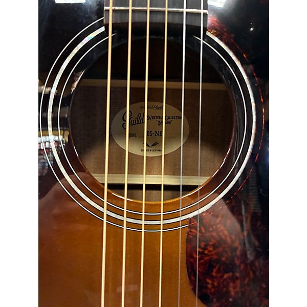 Used Guild DS-240 2 Color Sunburst Acoustic Guitar