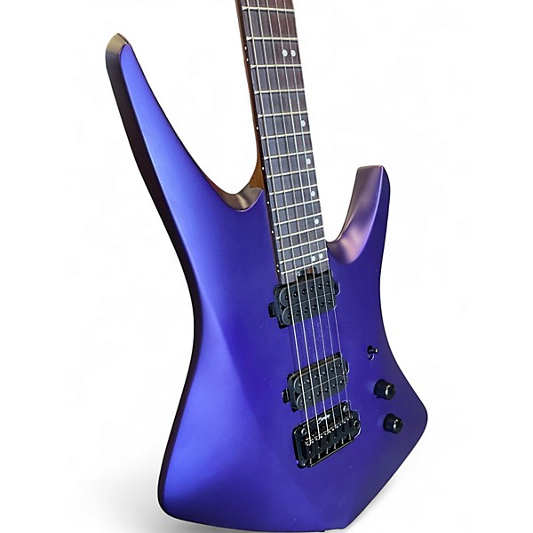 Used Sterling Audio Kaizen Purple Solid Body Electric Guitar