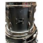 Used Infinity Drumworks 5 Piece Bubinga Maple Black Drum Kit
