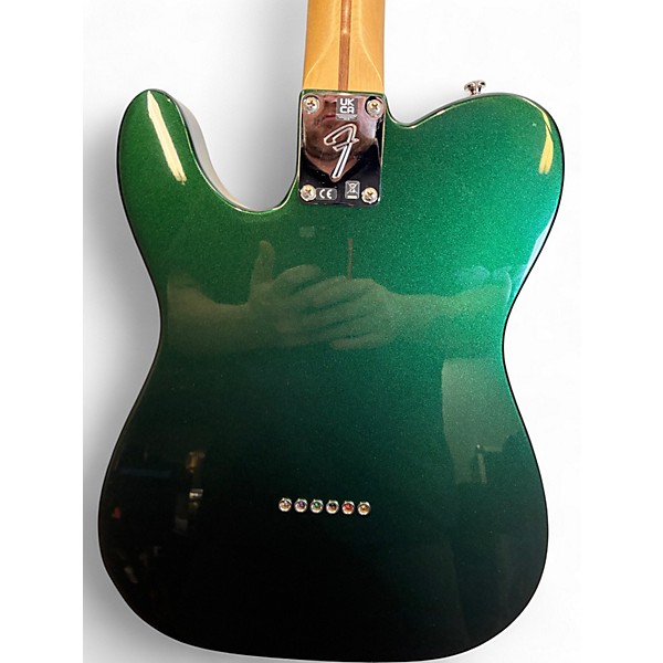 Used Fender PLAYER II TELE BRITISH RACING GREEN Solid Body Electric Guitar