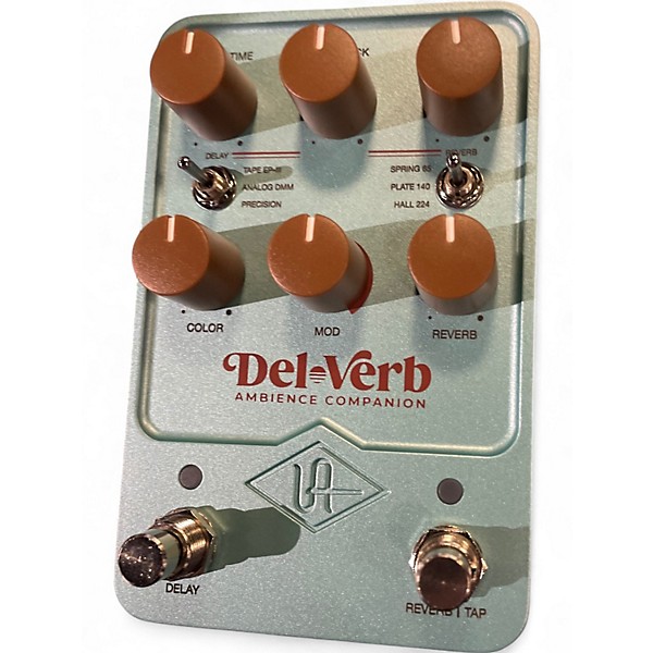 Used Universal Audio del verb Effect Pedal