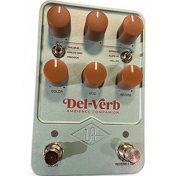 Used Universal Audio del verb Effect Pedal