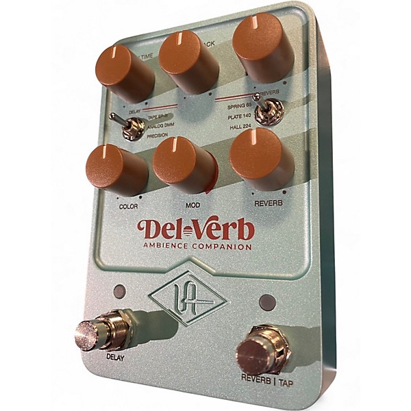 Used Universal Audio del verb Effect Pedal