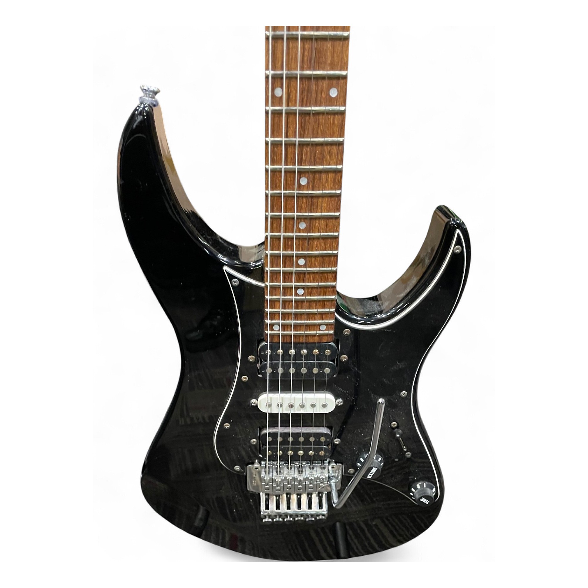 Used Yamaha RGZ321P Black Solid Body Electric Guitar Black