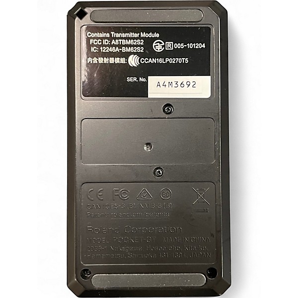 Used BOSS Pocket GT Effect Processor