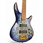 Used Ibanez SR300EDX Blue Sapphire Electric Bass Guitar