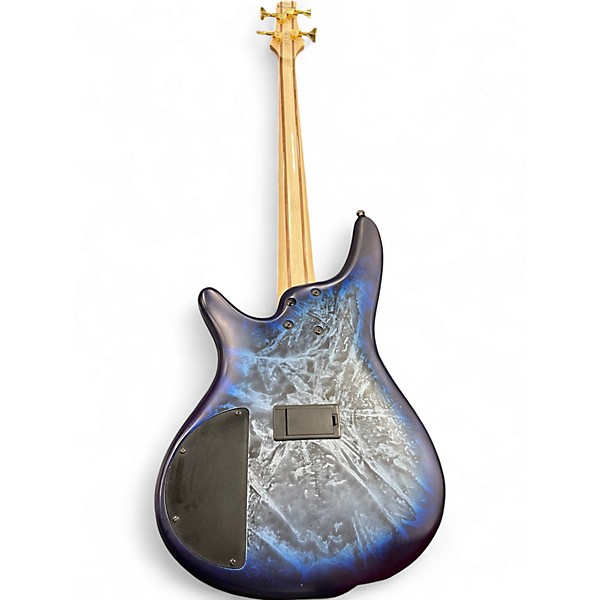 Used Ibanez SR300EDX Blue Sapphire Electric Bass Guitar